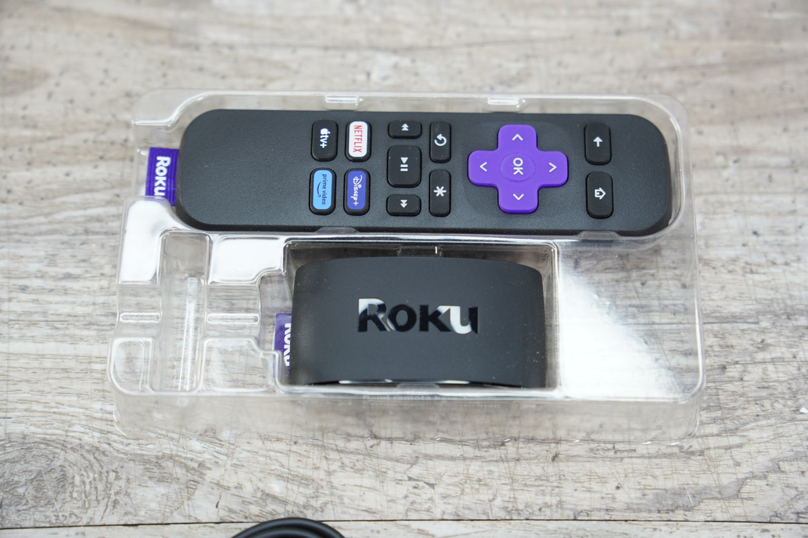 Roku Express HD Streaming Made EasyCable Remote Black (3960R) OPEN BOX