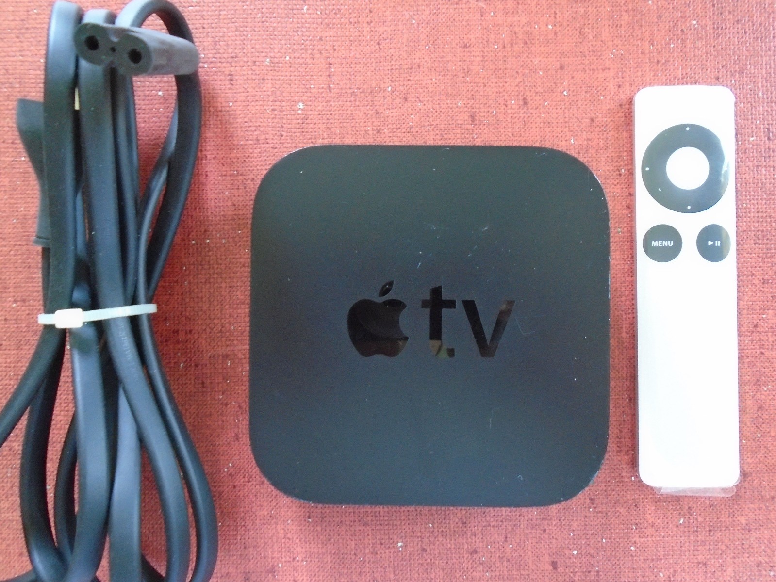 Used Apple Model 1378 TV Media Streaming Device with Remote Control