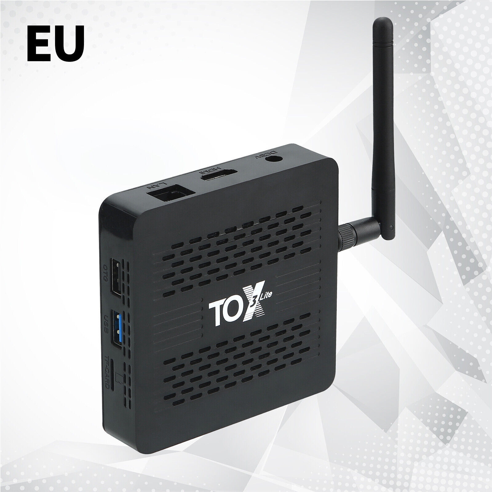 TOX3 Quad Core Amlogic S905X4 Android 11.0 4GB+32GB Smart TV Box 2.4G 5G 1000Msz