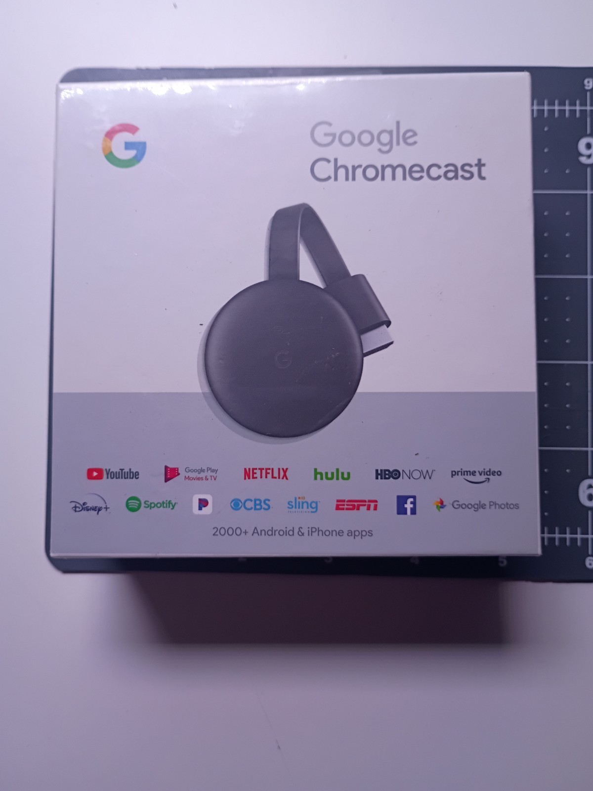Google Chromecast 3 Digital HDMI Media Video Streamer 2021 Sealed New GA00439-US
