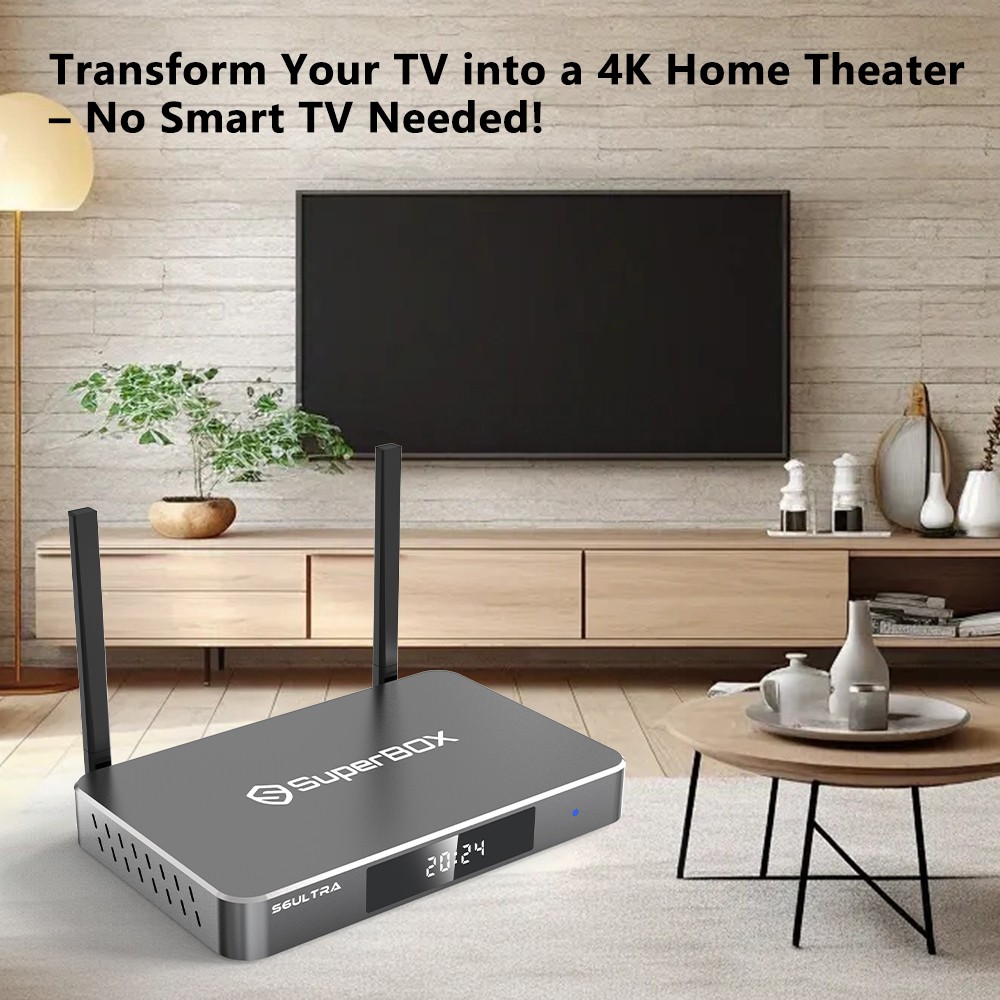 SuperBox S6 Ultra TV BOX Authorized Reseller Can Message To Me Ship Same Day