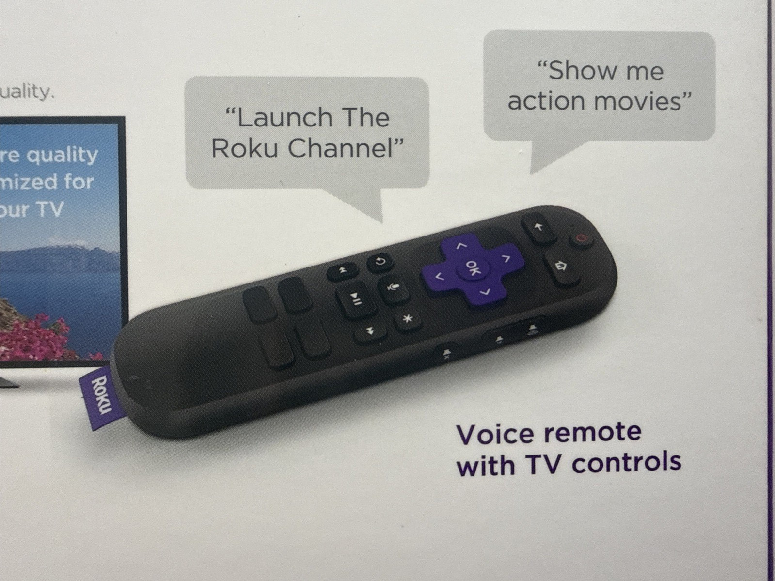 Roku Express 4K+ Streaming Media Player HD 4K HDR 3941R2 stick – Voice Remote