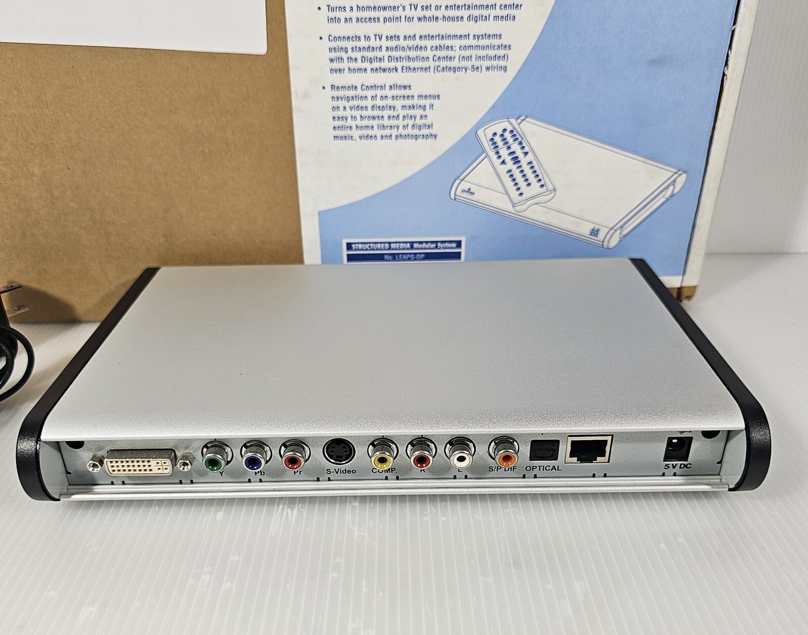 Leviton Structured Media Digital Player with Remote Control