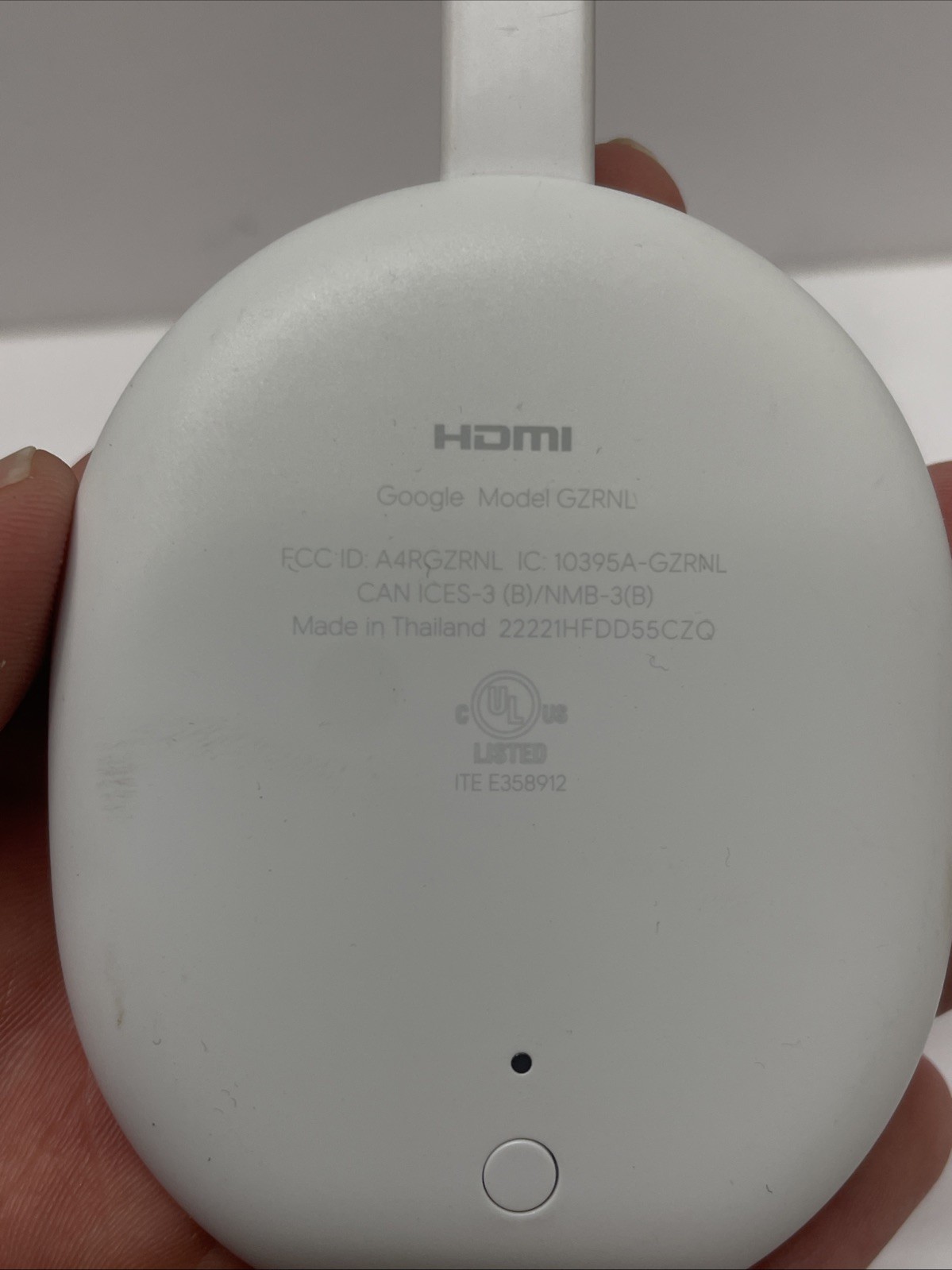 Google Chromecast with Google TV – Streaming device – 4K GZRNL