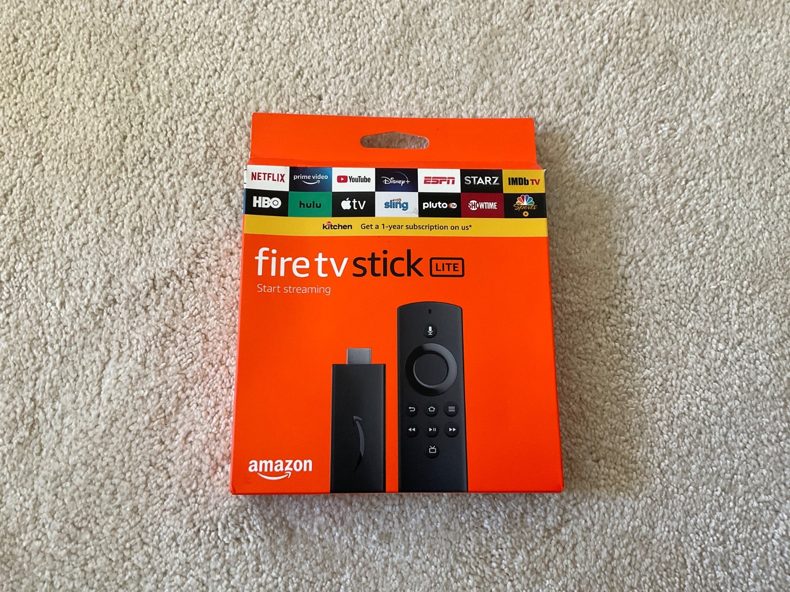 Amazon Fire TV Stick Lite HD Media Streamer with Alexa Voice Remote Lite – Black