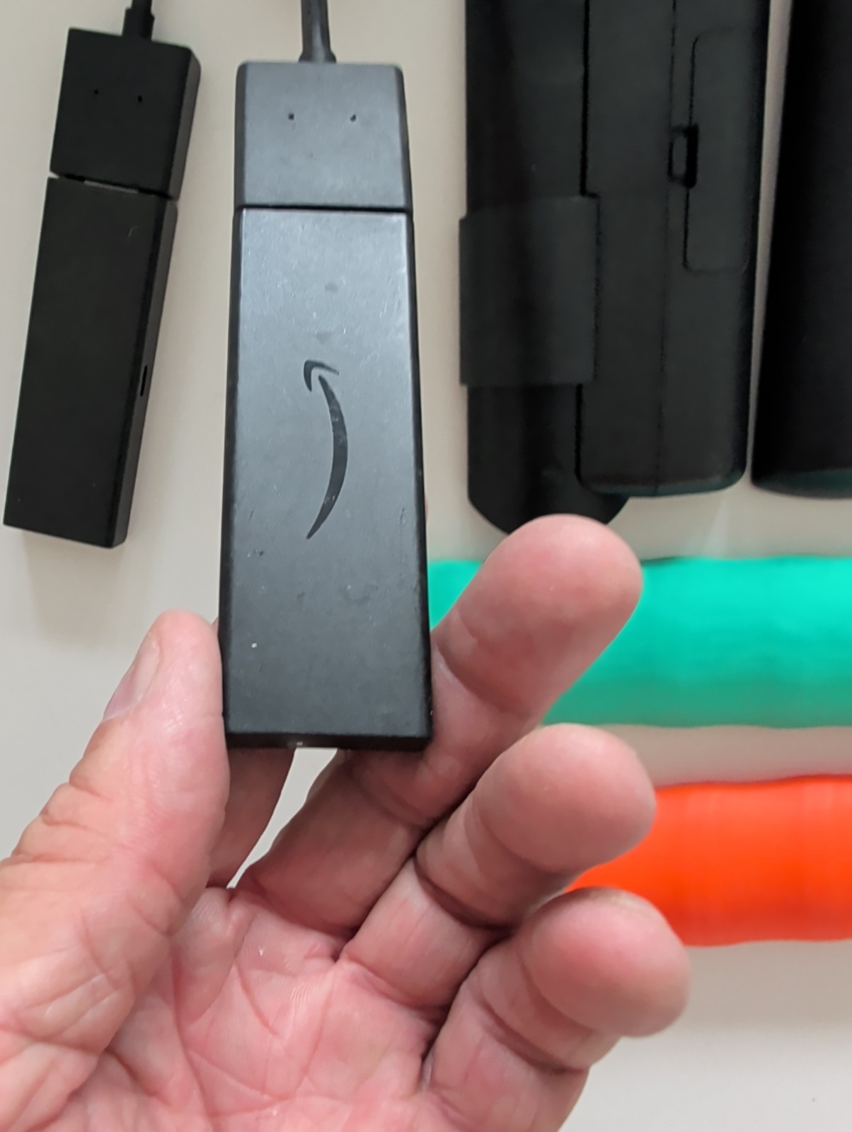 Lot of 4 Amazon Fire TV Alexa Voice Remotes And 2 Fire Sticks