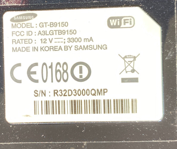 SAMSUNG HOMESYNC GT-B9150 1TB NETWORK CLOUD ANDROID MEDIA PLAYER