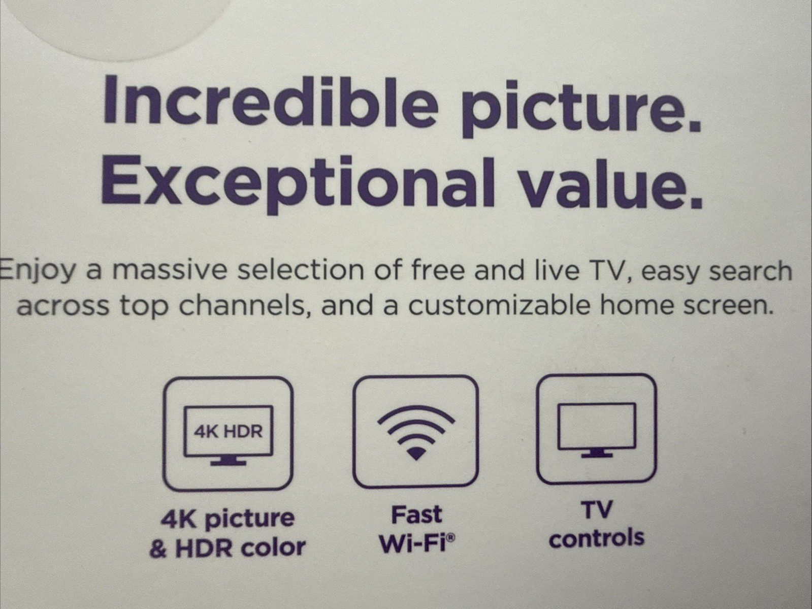 Roku Express 4K+ Streaming Media Player HD 4K HDR 3941R2 stick – Voice Remote