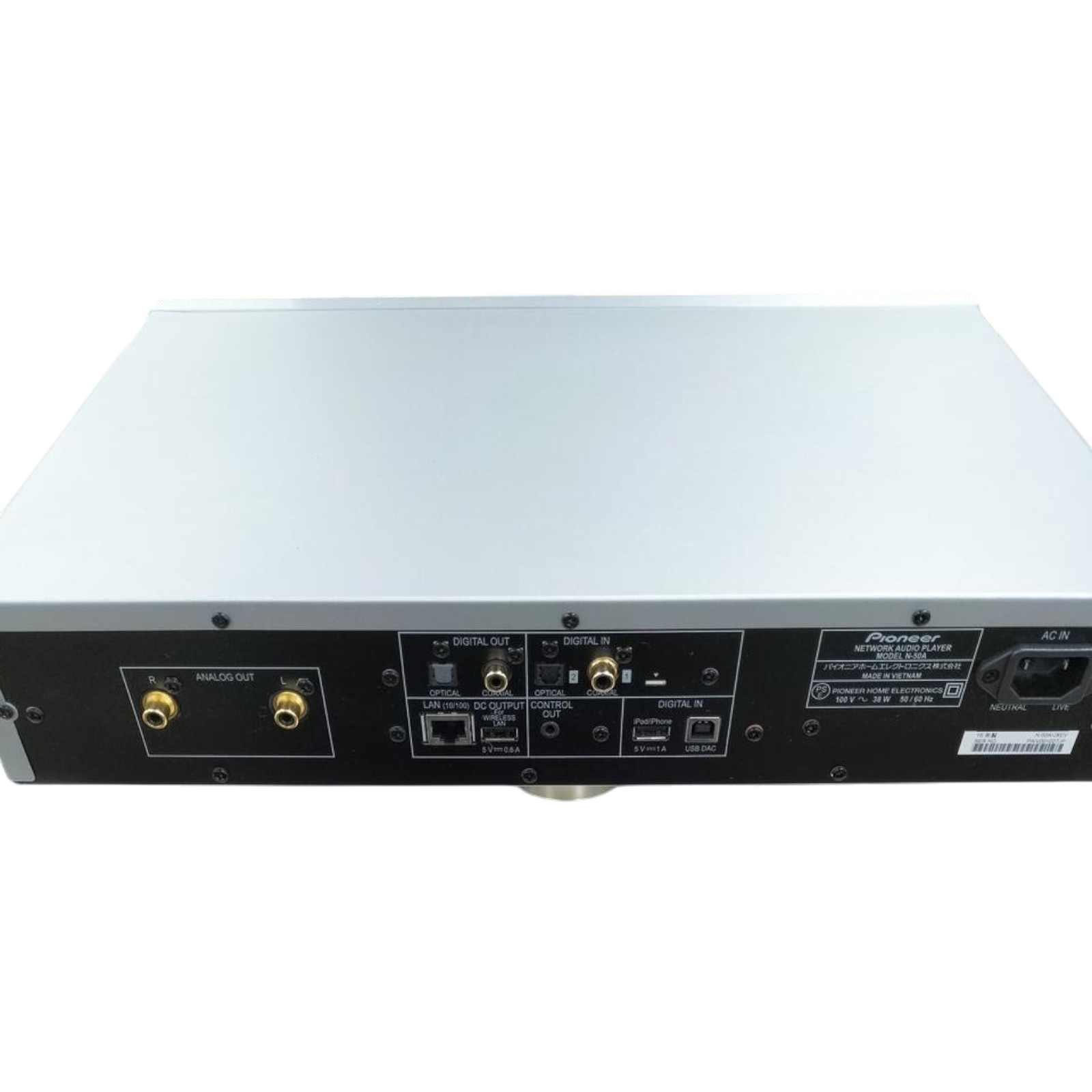 Pioneer N-50A Network Player Good Condition from Japan With remote control