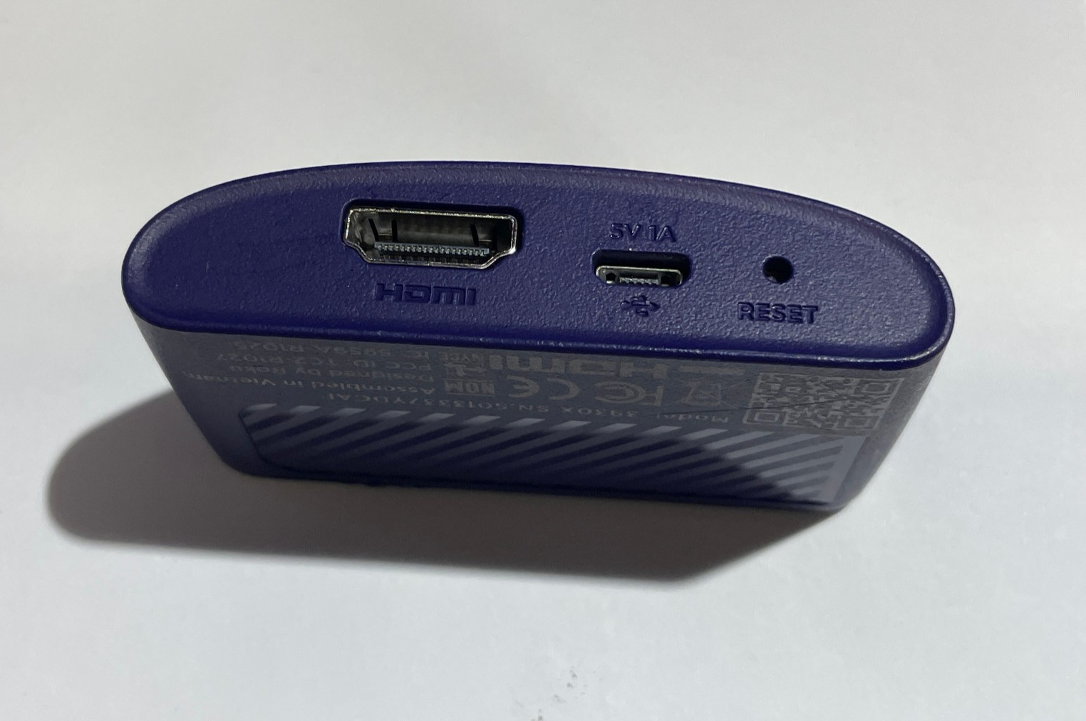 Roku Express HD Media Streamer With all Accessories – Purple NO Box