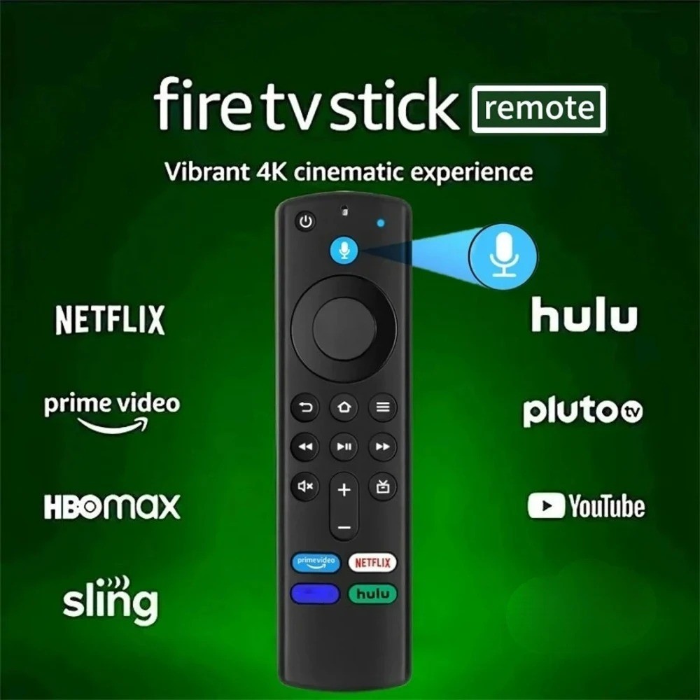 Voice Remote for Fire TV Stick 4K Max 3rd Gen Cube Smart TV Alexa Customizable