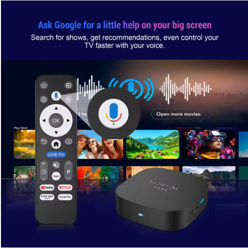 Android TV Box RK3518 8GB 128GB WiFi 6 BT 5.4 8K Ultra HD Media Player