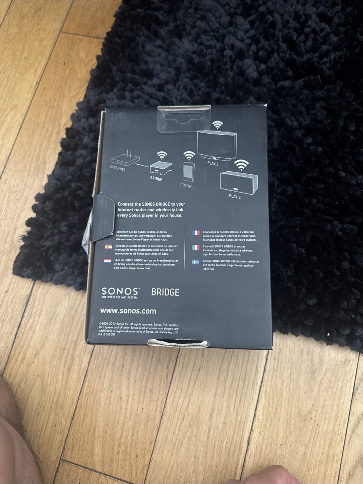 Sonos Bridge Wireless HiFi System – White
