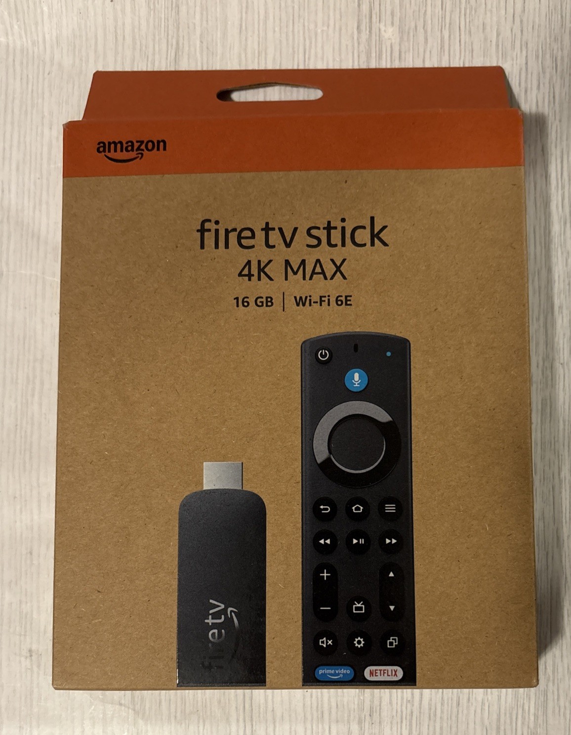New 2023 AMAZON FIRE TV Stick 4K MAX 2.0 GHz Wi-Fi 6E 16GB Streaming Device