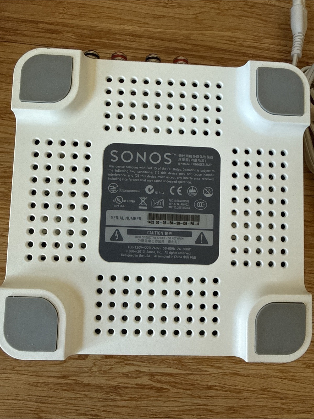 Sonos Connect:Amp Digital Music Streamer Gen 1 Tested – FREE SHIPPING