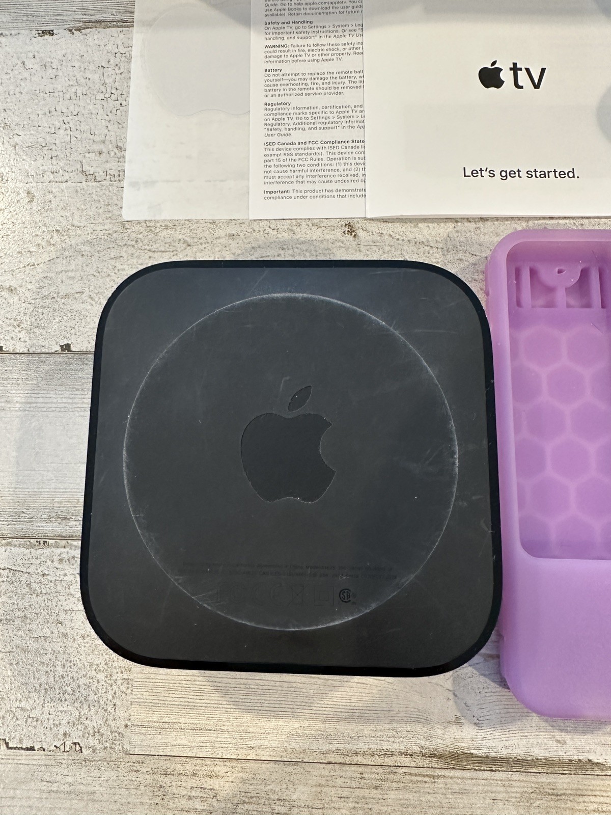 Apple TV (4th Generation) 32GB HD Media Streamer – Black (MR912LL/A) + Extra!
