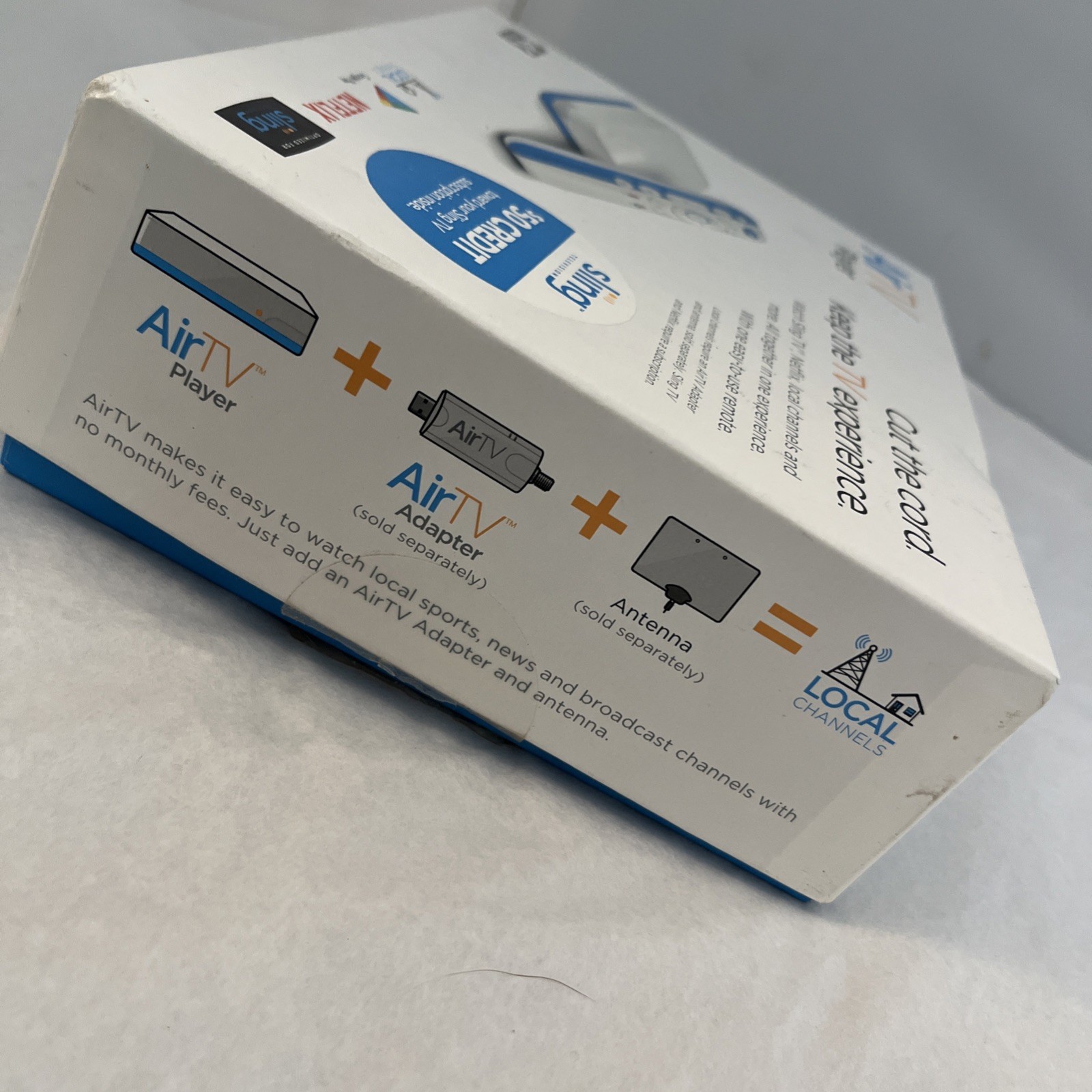AirTV Player 4K Android Streaming TV Box Netflix Sling Google